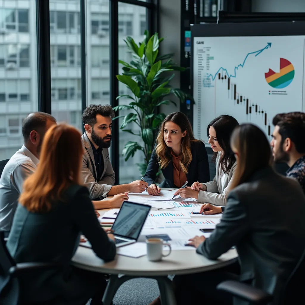 Reunión de equipo en FinanzasClaras Argentina